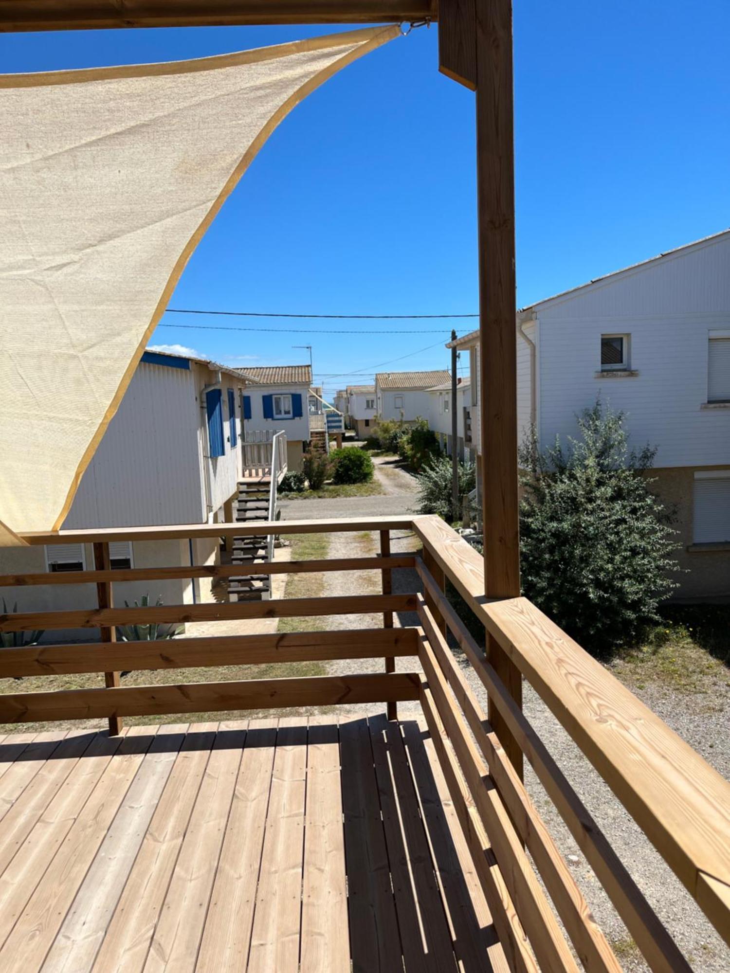Maison Chalet 200 M De La Plage Climatisation Et Wifi Gruissan Exterior photo